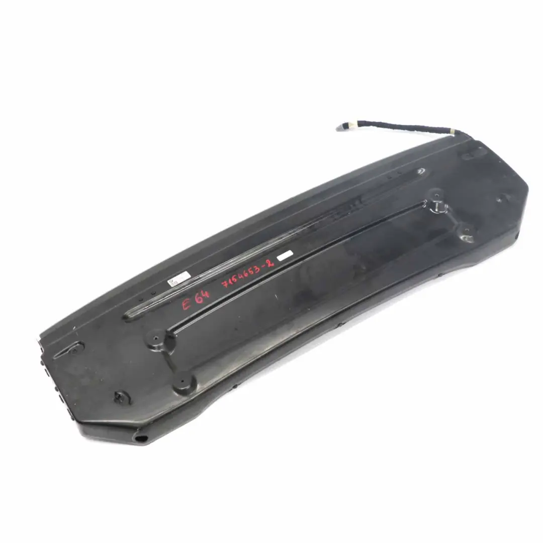 BMW E64 Cabrio Faltdach Heckscheibenheber Regulator Verglasung - SKU 7154653-2 - Teilenummer 7154653