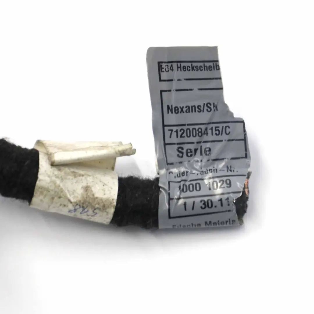 BMW E64 Cabrio Faltdach Heckscheibenheber Regulator Verglasung - SKU 7154653-2 - Teilenummer 7154653