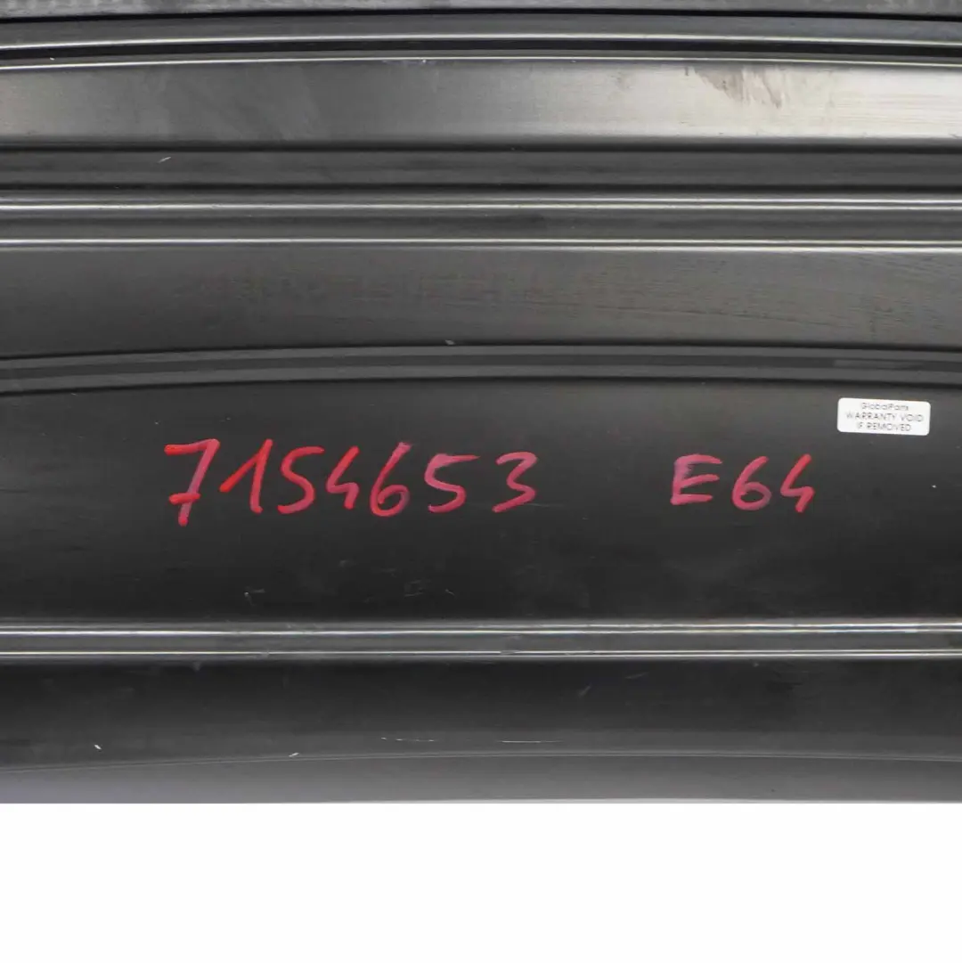 Tapa Plegable Trasera Elevalunas Regulador Cristal para BMW E64 Convertible con número de pieza 7154653 BMW E64 Convertible Tapa Plegable Trasera Elevalunas Regulador Cristal - SKU 7154653 - Número de pieza 7154653