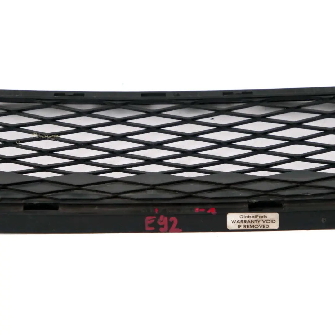 Front Bumper Centre Grille Trim Vent Black to BMW 3 Series 1 E92 E93 with Part number 7154714 BMW 3 Series 1 E92 E93 Front Bumper Centre Grille Trim Vent Black - SKU 7154714-1 - Part number 7154714