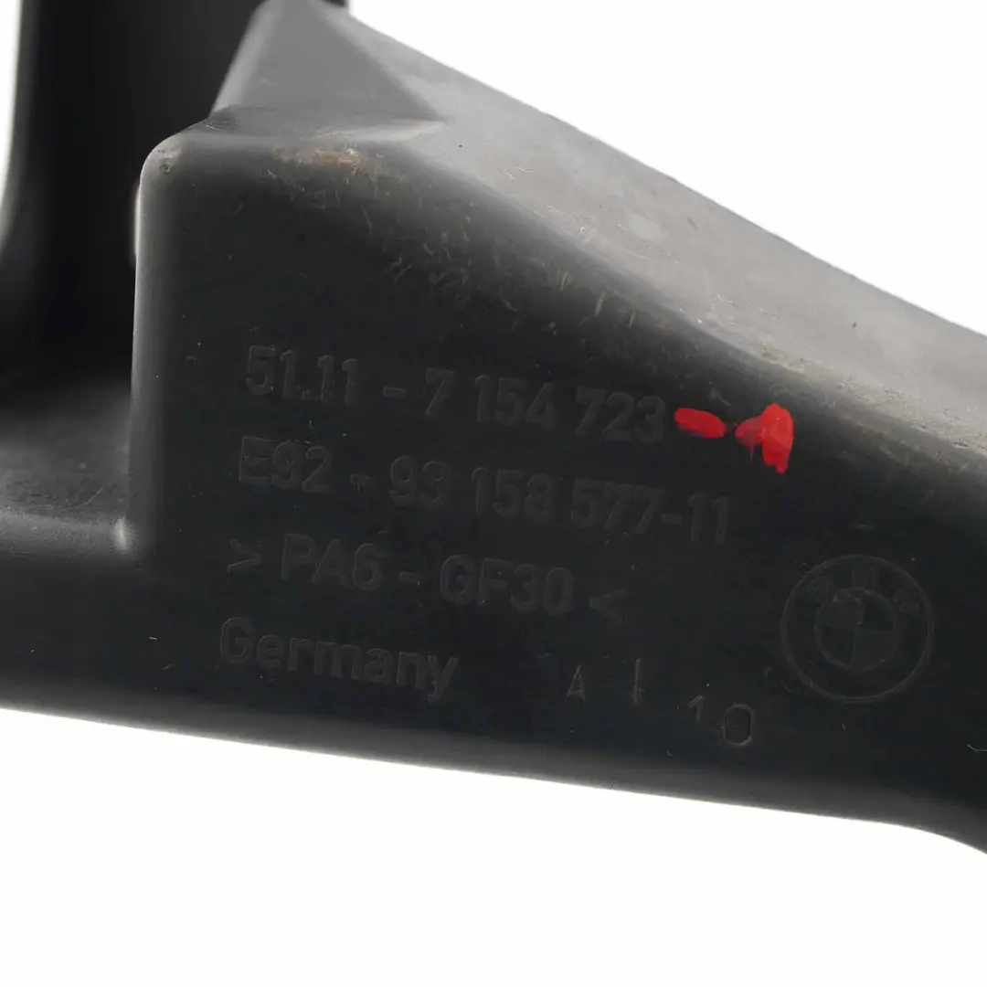 Ślizg Mocowanie Uchwyt Lampy Lewy do BMW E92 E93 o numerze 7154723 BMW E92 E93 Ślizg Mocowanie Uchwyt Lampy Lewy - SKU 7154723-1 - Numer Części 7154723