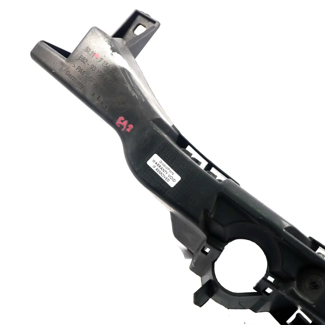 Headlight Bracket Headlamp Support Arm Mount Left N/S to BMW E92 E93 with Part number 7154723 BMW E92 E93 Headlight Bracket Headlamp Support Arm Mount Left N/S - SKU 7154723 - Part number 7154723