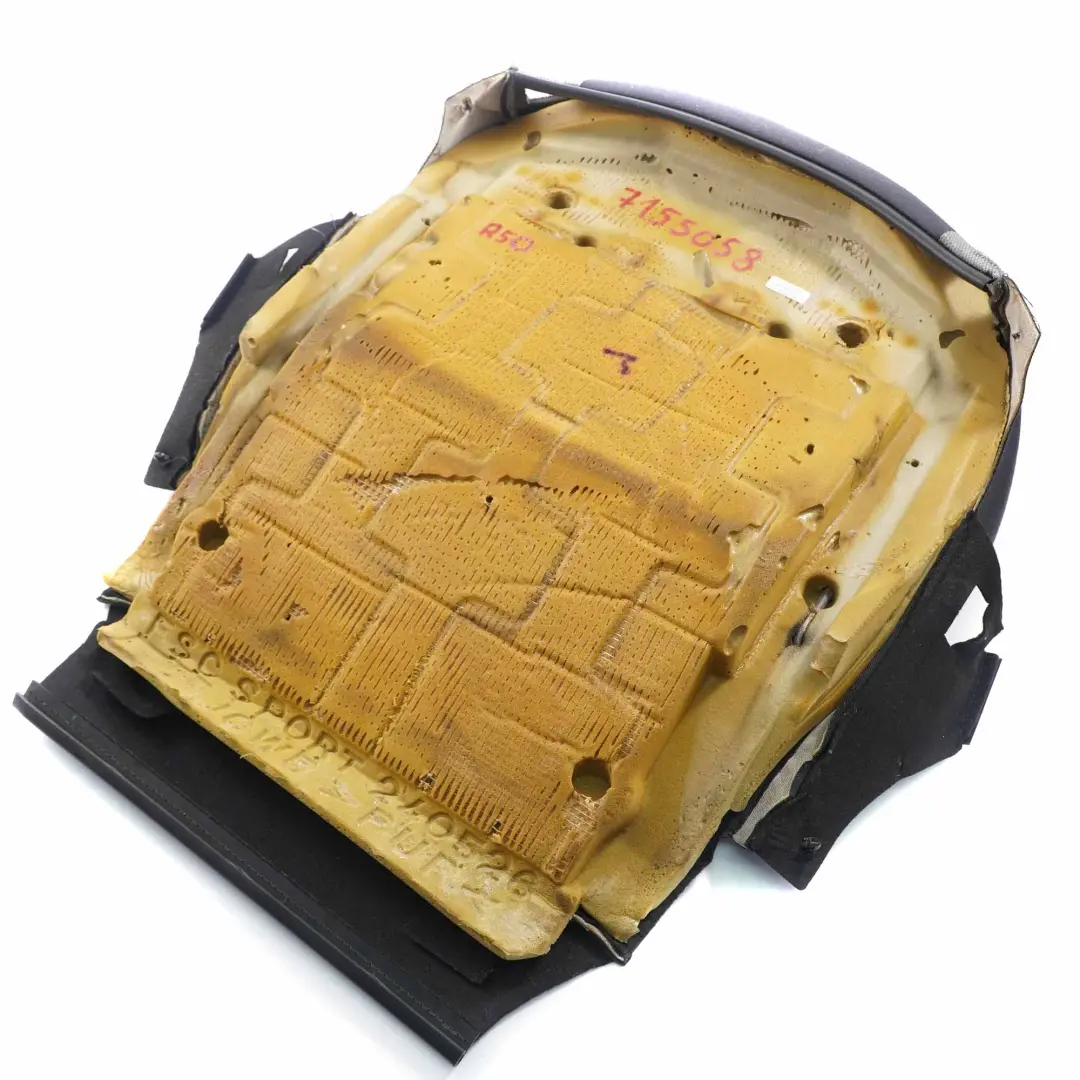 Funda de Asiento Delantero Izquierda Derecha Sport Tela Panel para Mini R50 R53 con número de pieza 7155085 Mini R50 R53 Funda de Asiento Delantero Izquierda Derecha Sport Tela Panel - SKU 7155058 - Número de pieza 7155085