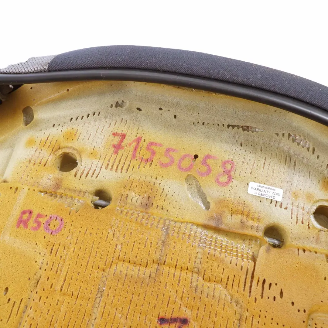 Siedzisko Fotela Sport Przód Materiał do Mini R50 R53 o numerze 7155085 Mini R50 R53 Siedzisko Fotela Sport Przód Materiał - SKU 7155058 - Numer Części 7155085