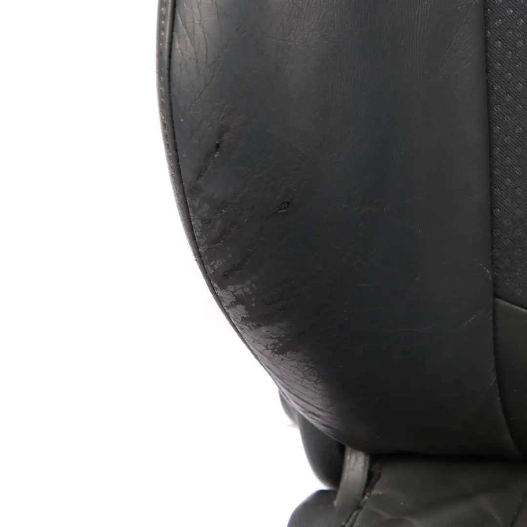 Seats Mini Cooper R50 R53 Sport Cloth Fabric / Leather Satellite Interior Seat to with Part number 7155077 Seats Mini Cooper R50 R53 Sport Cloth Fabric / Leather Satellite Interior Seat - SKU 7155077-1 - Part number 7155077