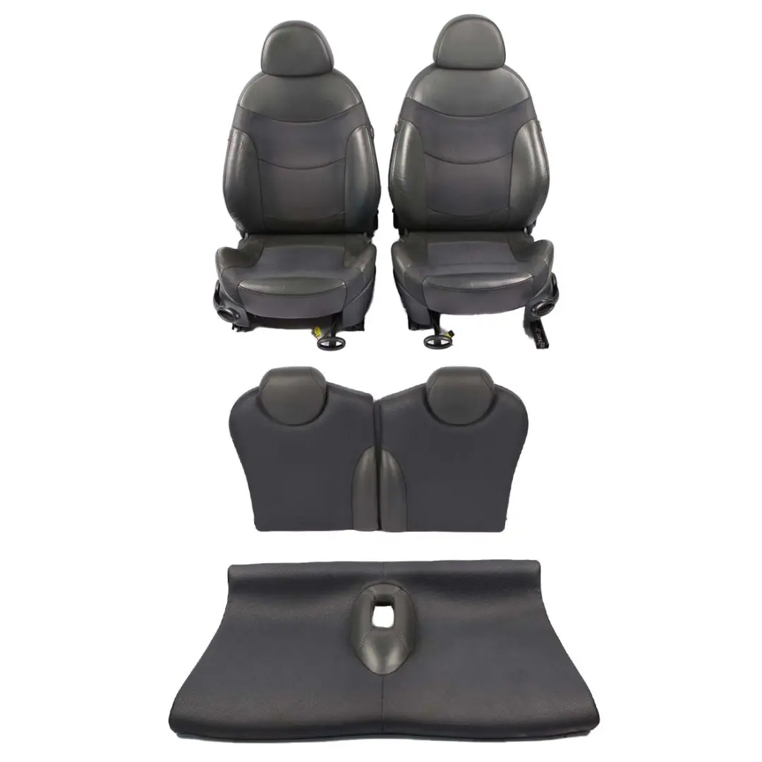 Housse De Siège Avant Gauche Droite Sport Demi Cuir Panther Black pour Mini R50 R53 à propos du numéro de pièce 7155077 Mini R50 R53 Housse De Siège Avant Gauche Droite Sport Demi Cuir Panther Black - SKU 7155077 - Numéro de pièce 7155077