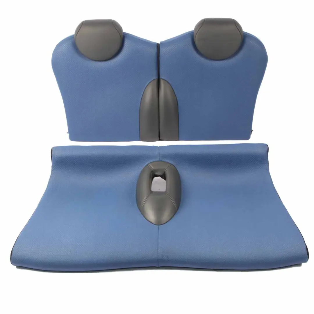 Seats Mini Cooper R50 R53 Cloth Leather Lapis Blue Set Interior Front Rear Seat to with Part number 7155080 Seats Mini Cooper R50 R53 Cloth Leather Lapis Blue Set Interior Front Rear Seat - SKU 7155080-1 - Part number 7155080