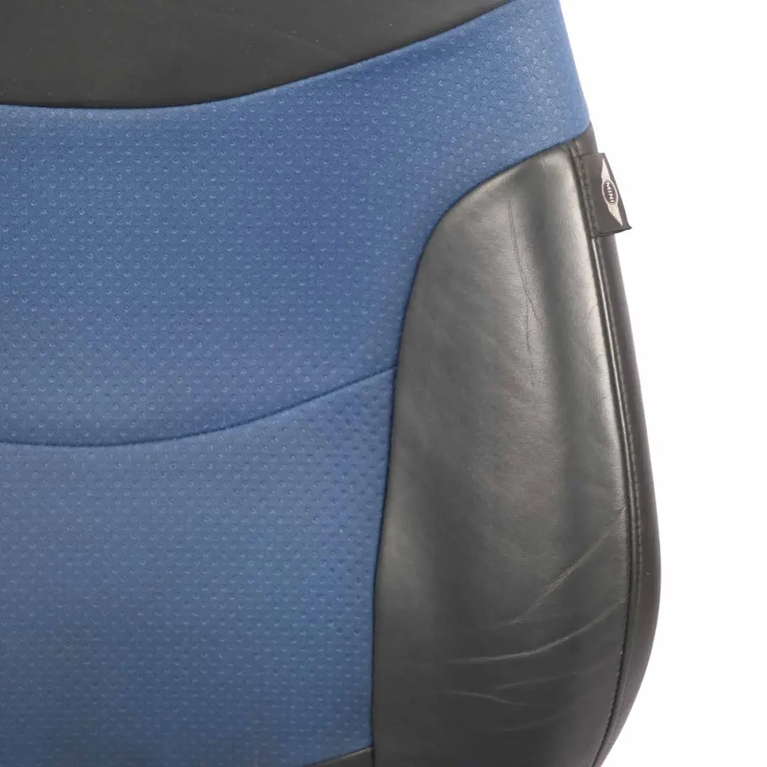 Seats Mini Cooper R50 R53 Cloth Leather Lapis Blue Set Interior Front Rear Seat to with Part number 7155080 Seats Mini Cooper R50 R53 Cloth Leather Lapis Blue Set Interior Front Rear Seat - SKU 7155080-1 - Part number 7155080