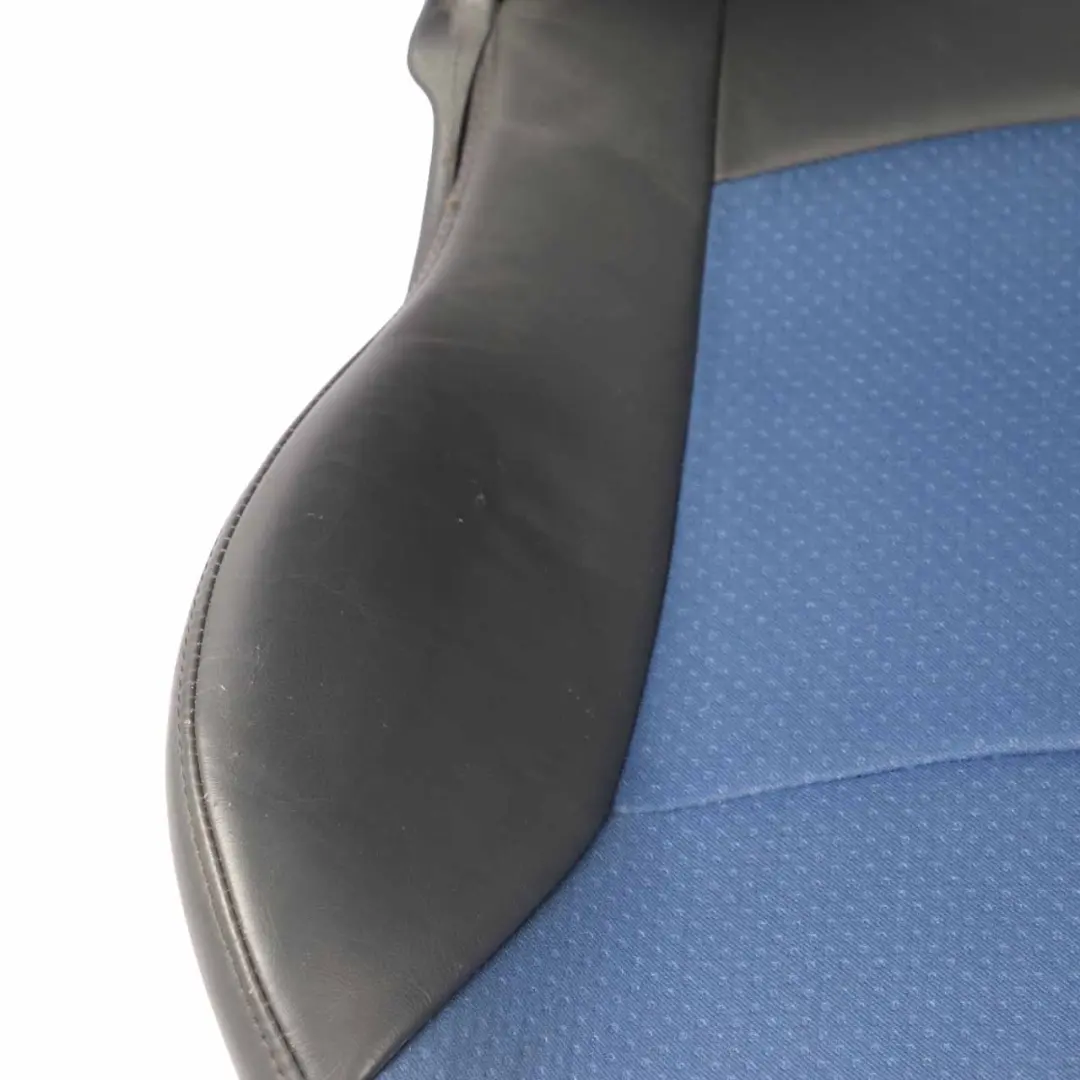 Seats Mini Cooper R50 R53 Cloth Leather Lapis Blue Set Interior Front Rear Seat to with Part number 7155080 Seats Mini Cooper R50 R53 Cloth Leather Lapis Blue Set Interior Front Rear Seat - SKU 7155080-1 - Part number 7155080