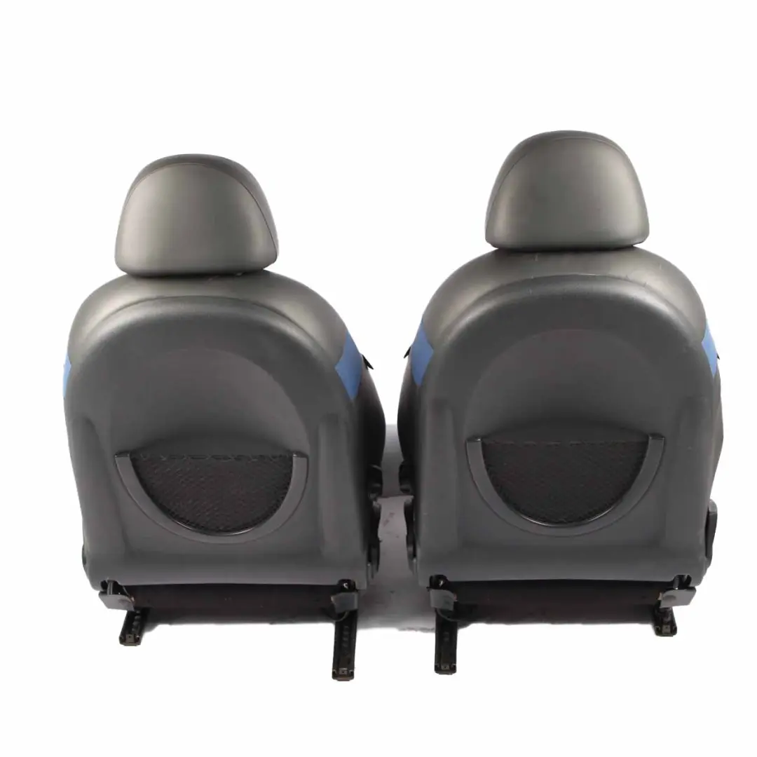 Seats Mini Cooper R50 R53 Cloth Leather Lapis Blue Set Interior Front Rear Seat to with Part number 7155080 Seats Mini Cooper R50 R53 Cloth Leather Lapis Blue Set Interior Front Rear Seat - SKU 7155080-1 - Part number 7155080