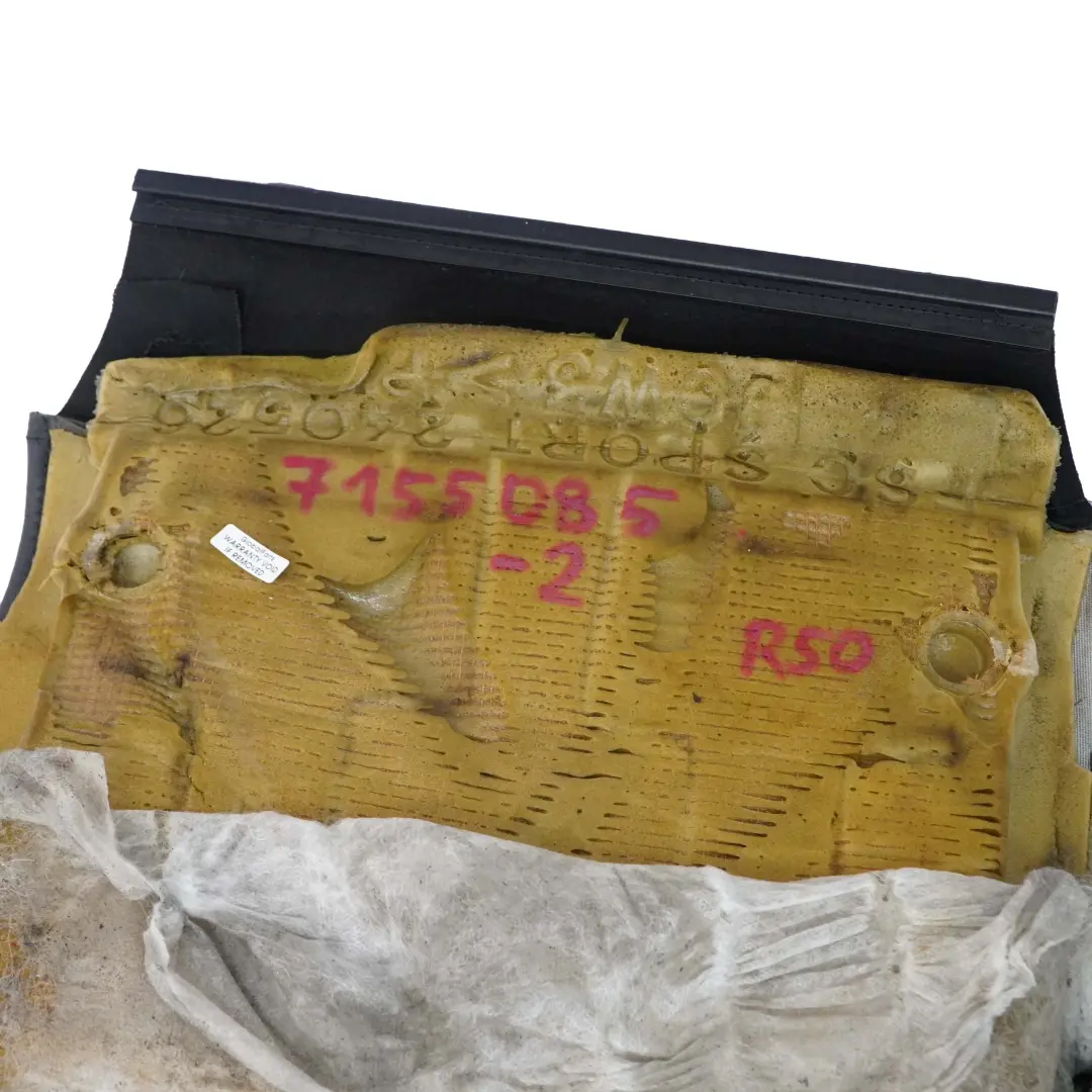 Sedile Anteriore Sinistro Destro Sportivo Mezzo Pannello In Pelle per Mini R50 con numero di parte 7155085 Mini R50 Sedile Anteriore Sinistro Destro Sportivo Mezzo Pannello In Pelle - SKU 7155085-2 - Numero di parte 7155085