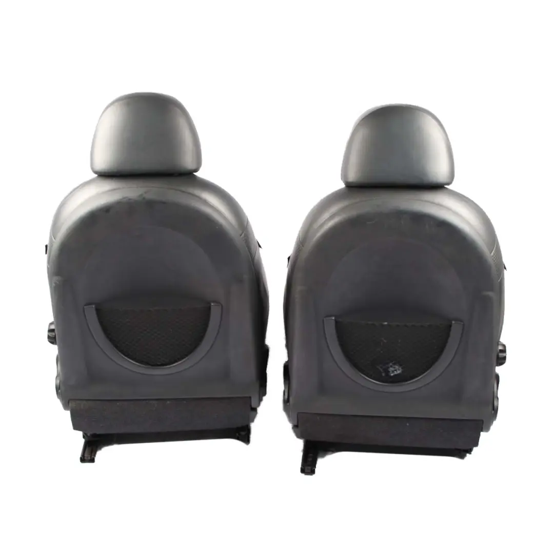  Leather Seats Mini Cooper R50 R53 Heated Sport Panther Black Profile Interior - SKU 7155092-1 - Part number 7155092