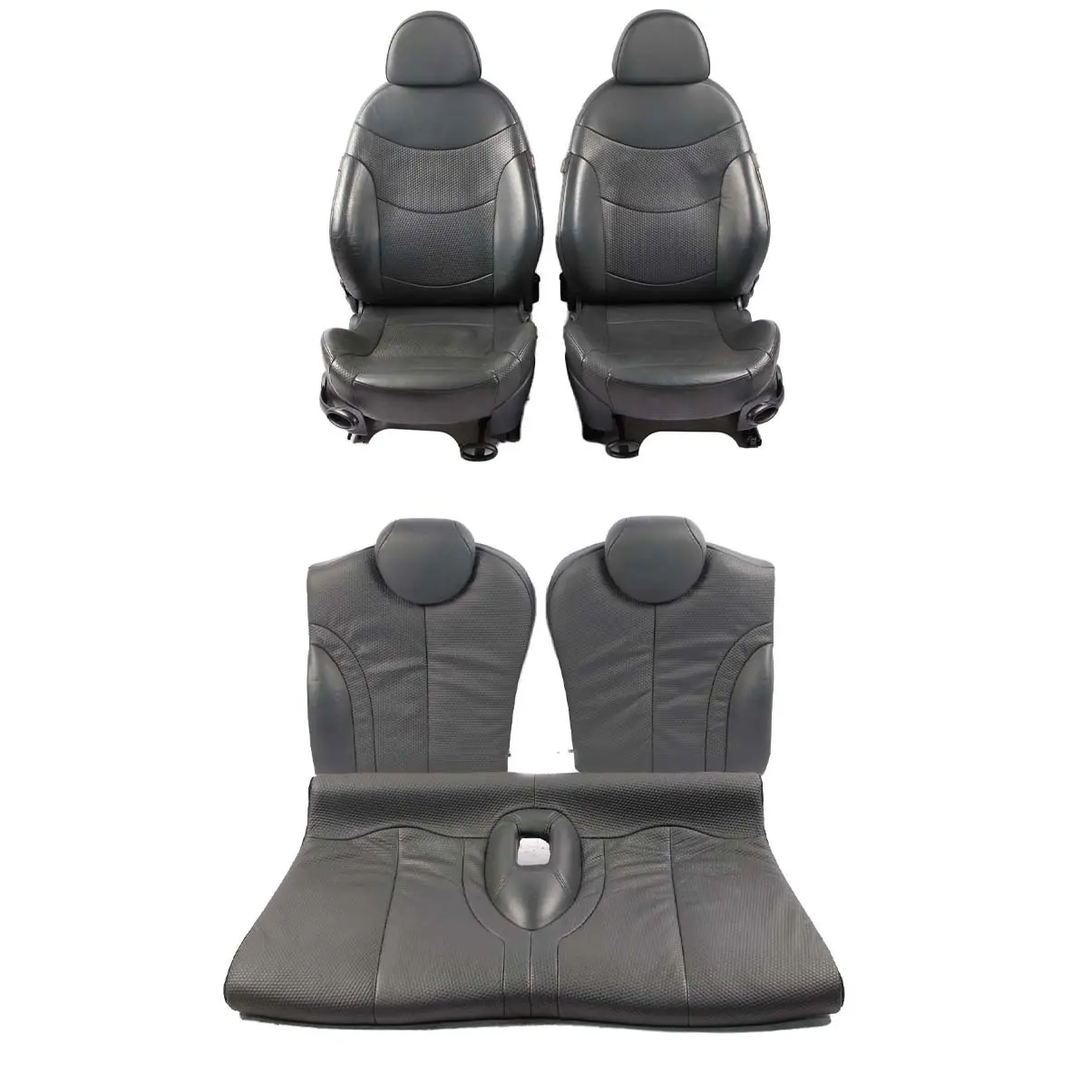 Mini Cooper R50 Seats Seat Sport Panther Black Leather Profile Interior