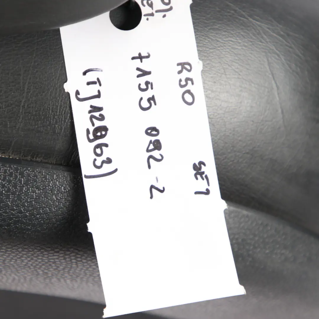 Mini Cooper R50 Seats Seat Sport Panther Black Leather Profile Interior - SKU 7155092-2 - Part number 7155092