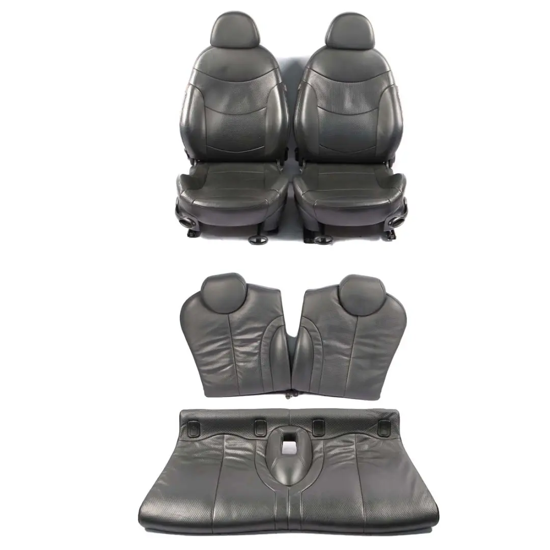  Leather Seats Mini Cooper R50 Seat Heated Sport Panther Black Profile Interior - SKU 7155092-3 - Part number 7155092