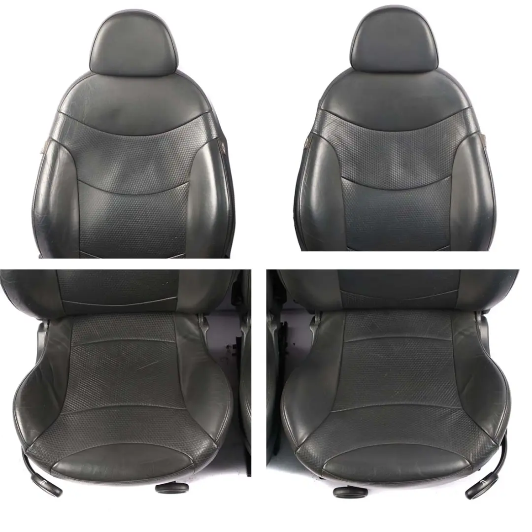 Leather Seats Mini Cooper R50 Seat Heated Sport Panther Black Profile Interior to with Part number 7155092 Leather Seats Mini Cooper R50 Seat Heated Sport Panther Black Profile Interior - SKU 7155092-3 - Part number 7155092