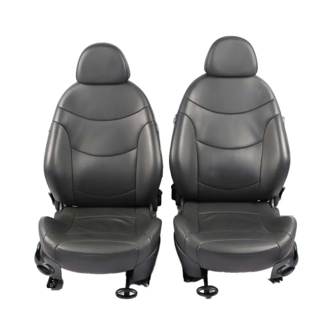 Seats Mini Cooper R52 Cabrio Convertible Panther Leather Gravity Interior Seat to with Part number 7155100 Seats Mini Cooper R52 Cabrio Convertible Panther Leather Gravity Interior Seat - SKU 7155100-2 - Part number 7155100