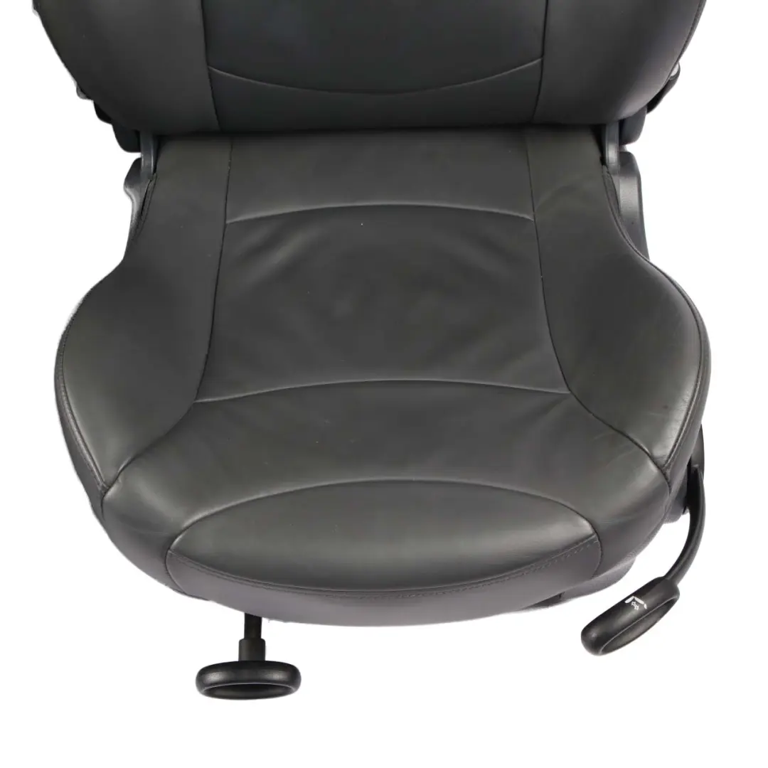 Seats Mini Cooper R52 Cabrio Convertible Panther Leather Gravity Interior Seat to with Part number 7155100 Seats Mini Cooper R52 Cabrio Convertible Panther Leather Gravity Interior Seat - SKU 7155100-2 - Part number 7155100