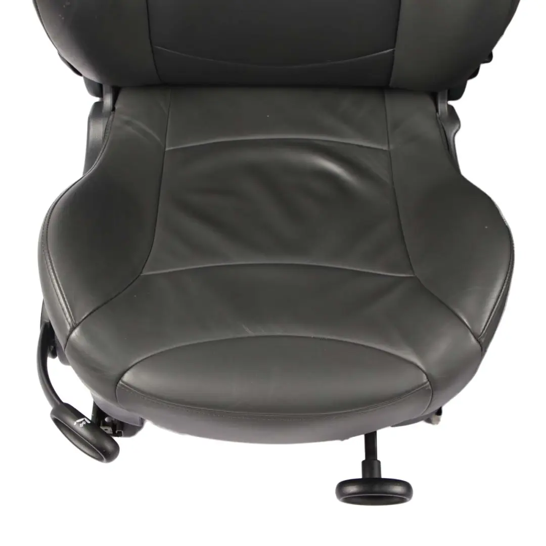 Seats Mini Cooper R52 Cabrio Convertible Panther Leather Gravity Interior Seat to with Part number 7155100 Seats Mini Cooper R52 Cabrio Convertible Panther Leather Gravity Interior Seat - SKU 7155100-2 - Part number 7155100