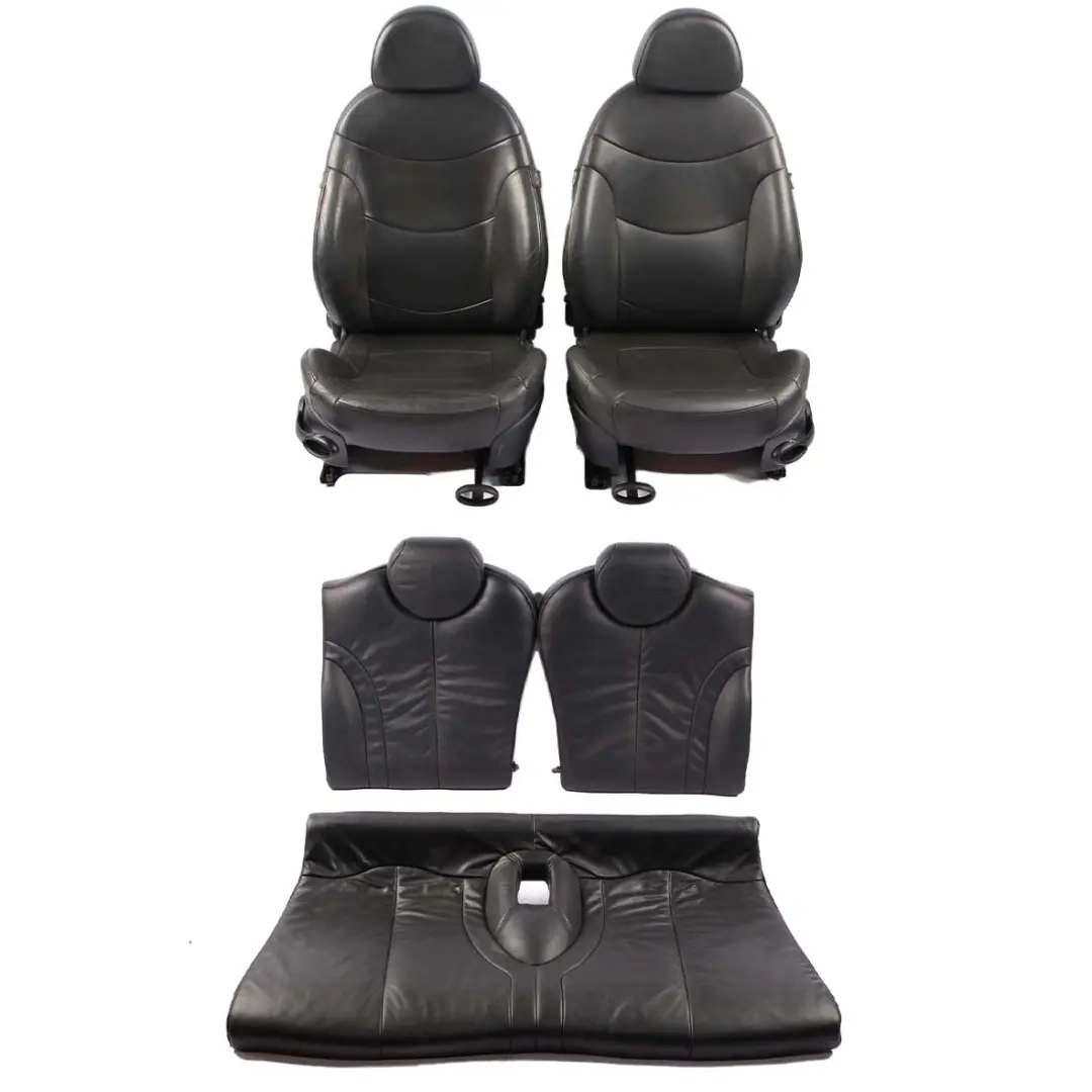Mini Cooper One R50 R53 Panther Black Leather Gravity Interior Seats Seat - SKU 7155100 - Part number 7155100