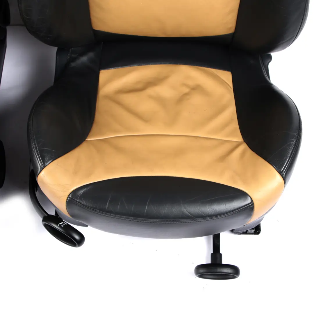 Mini Cooper R50 R53 Sport Leather Soft / Cordoba Beige Interior Seats Seat - SKU 7155112 - Part number 7155112