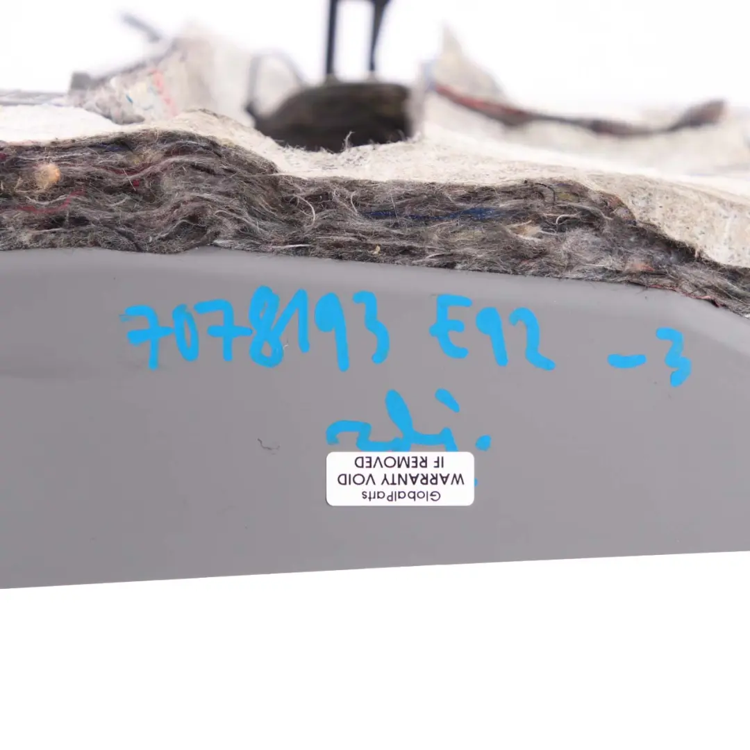 Passenger's Footwell Trim Panel Bottom Left N/S Grey to BMW E90 E91 E92 1 with Part number 7155191 BMW E90 E91 E92 1 Passenger's Footwell Trim Panel Bottom Left N/S Grey - SKU 7155191-1 - Part number 7155191