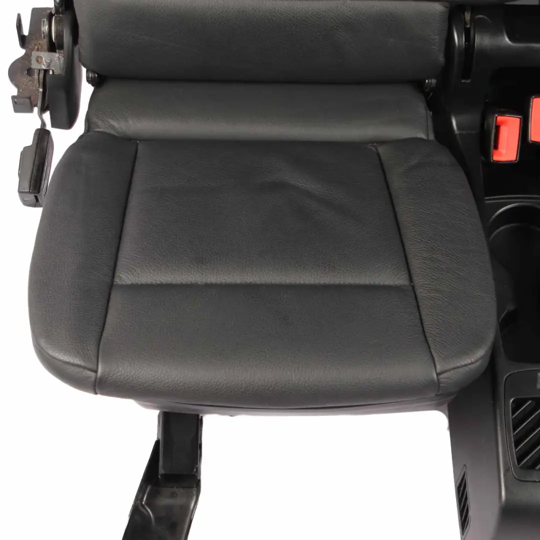 Third Row Additional Seats Backrest Bench Black Leather to Rear Seat BMW X5 E70 with Part number 7156151 Rear Seat BMW X5 E70 Third Row Additional Seats Backrest Bench Black Leather - SKU 7156151-1 - Part number 7156151