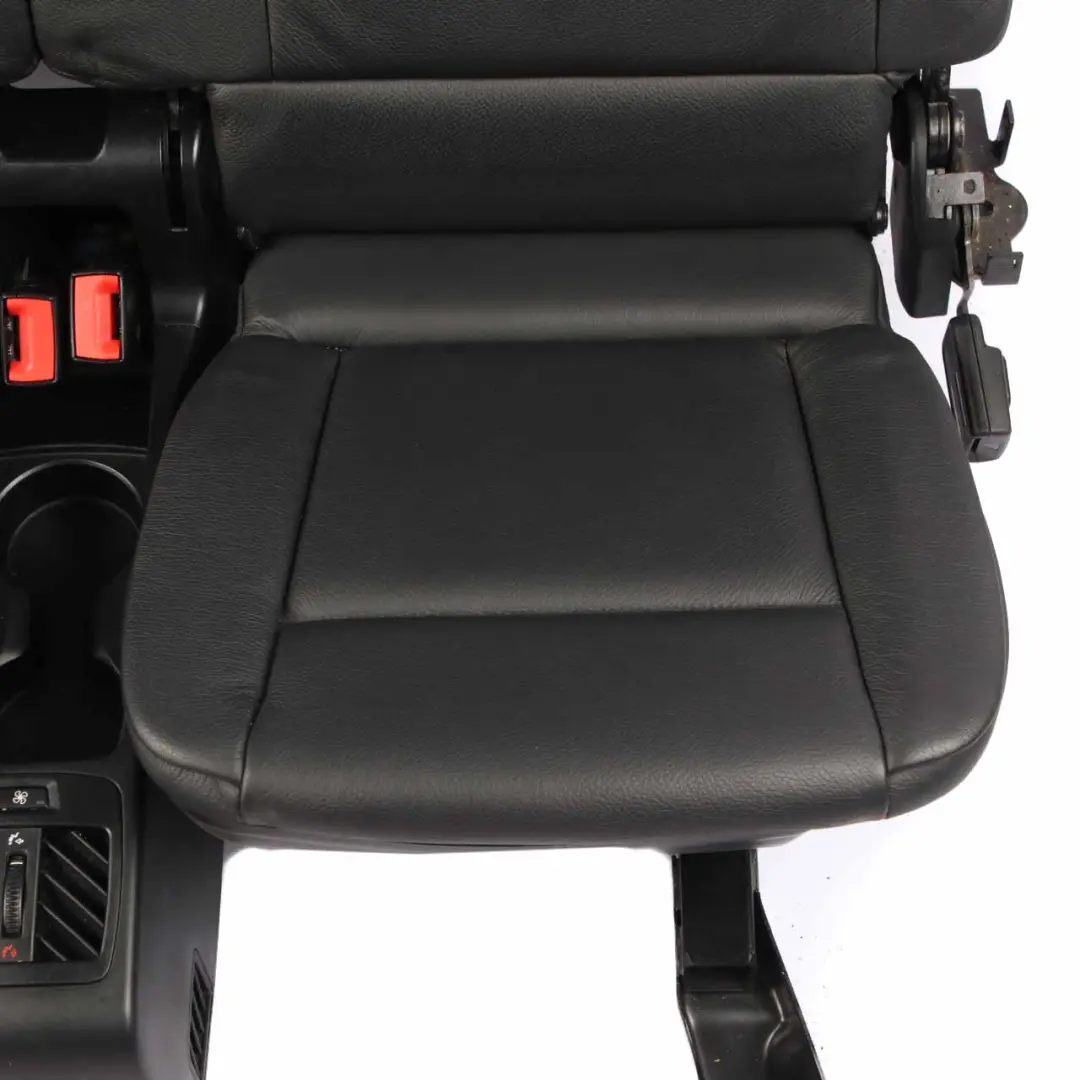 Third Row Additional Seats Backrest Bench Black Leather to Rear Seat BMW X5 E70 with Part number 7156151 Rear Seat BMW X5 E70 Third Row Additional Seats Backrest Bench Black Leather - SKU 7156151-1 - Part number 7156151