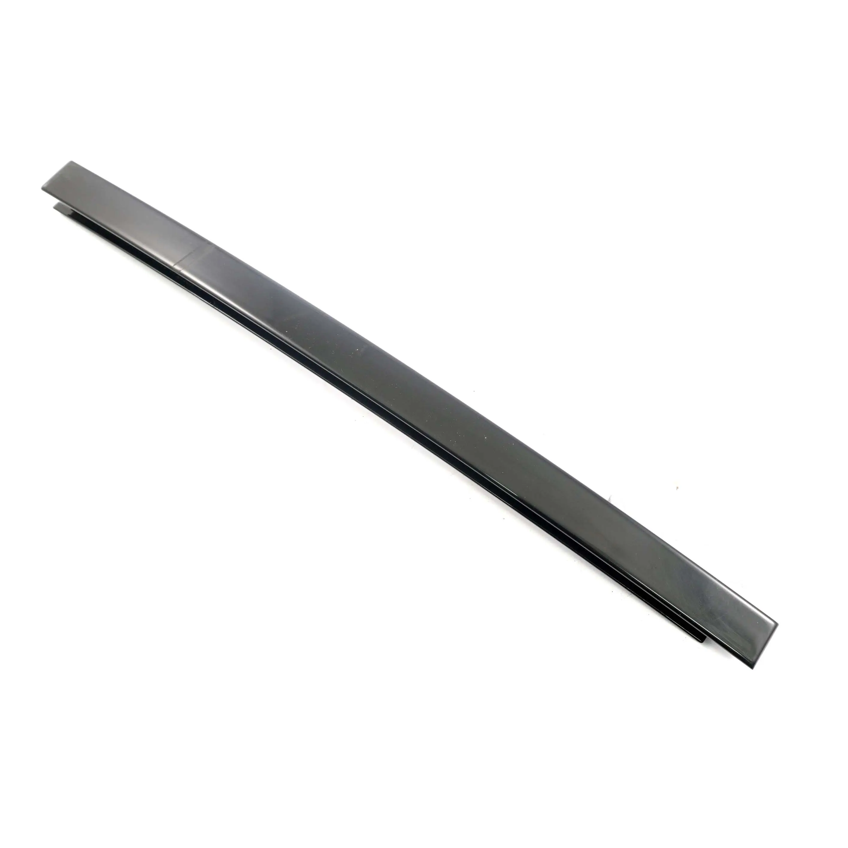 BMW E87 Rear Right O/S Window Guide Web Cover Shadow Line High Gloss