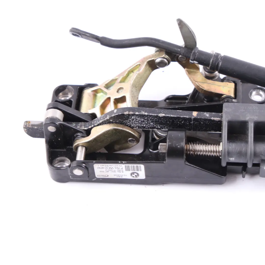 Bisagra Techo Plegable Marco Izquierdo Bloqueo Hidráulico para BMW E64 con número de pieza 7156985 BMW E64 Bisagra Techo Plegable Marco Izquierdo Bloqueo Hidráulico - SKU 7156985-1 - Número de pieza 7156985