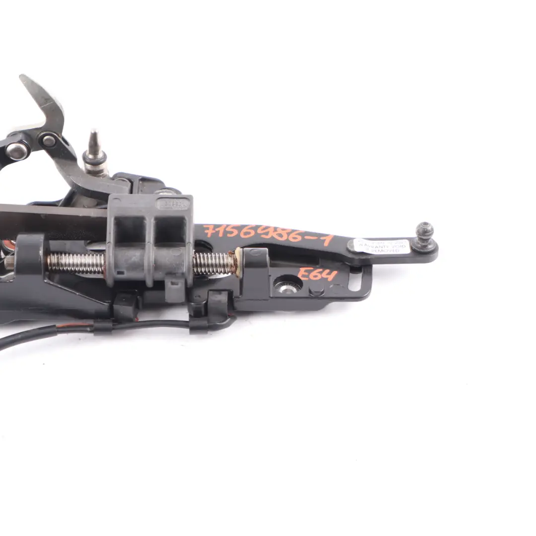 BMW E64 Dach Scharnier Rahmen Links Hydraulische Verriegelung - SKU 7156985-1 - Teilenummer 7156985