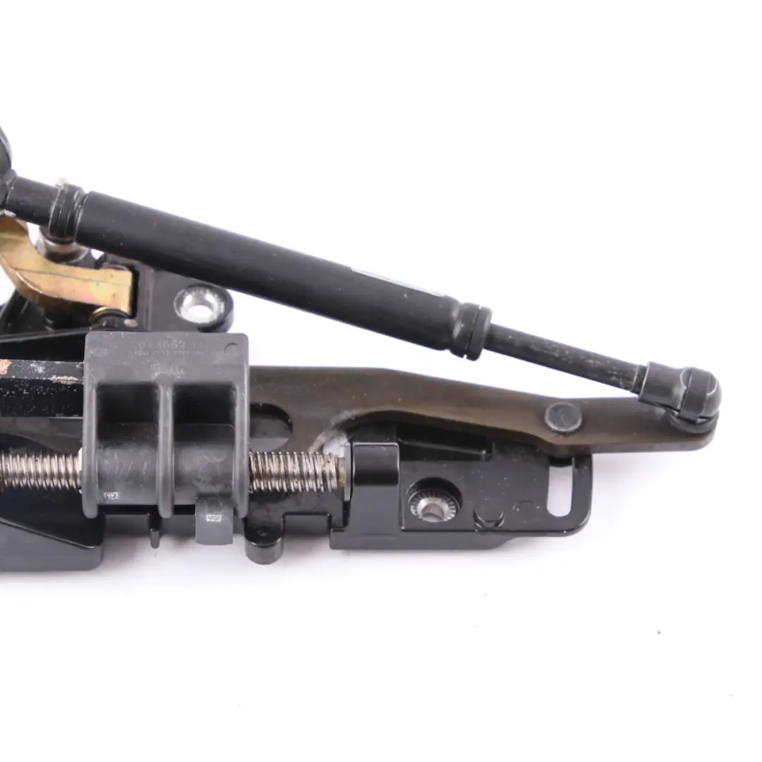 Roof Hinge Folding Soft Top Frame Left N/S Hydraulic Lock to BMW E64 with Part number 7156985 BMW E64 Roof Hinge Folding Soft Top Frame Left N/S Hydraulic Lock - SKU 7156985 - Part number 7156985