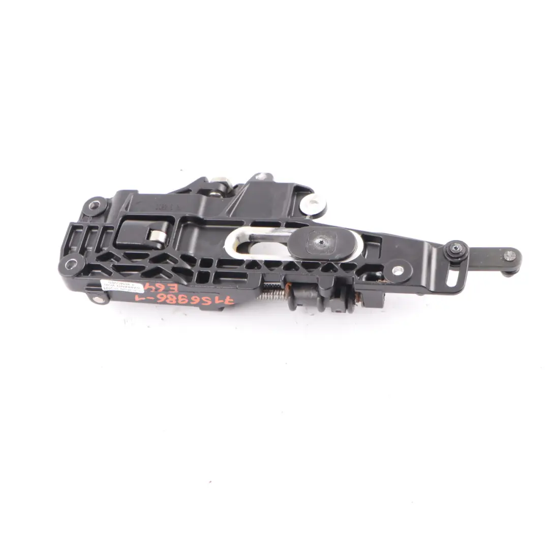 Roof Hinge Folding Soft Top Frame Right O/S Hydraulic Lock to BMW E64 with Part number 7156986 BMW E64 Roof Hinge Folding Soft Top Frame Right O/S Hydraulic Lock - SKU 7156986-1 - Part number 7156986