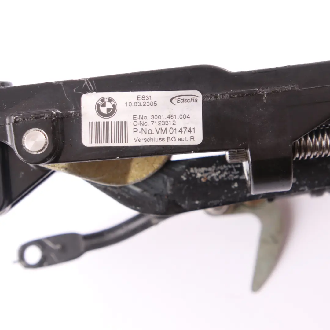 BMW E64 Bisagra Techo Plegable Soft Top Marco Derecho Bloqueo Hidraulico - SKU 7156986 - Número de pieza 7156986