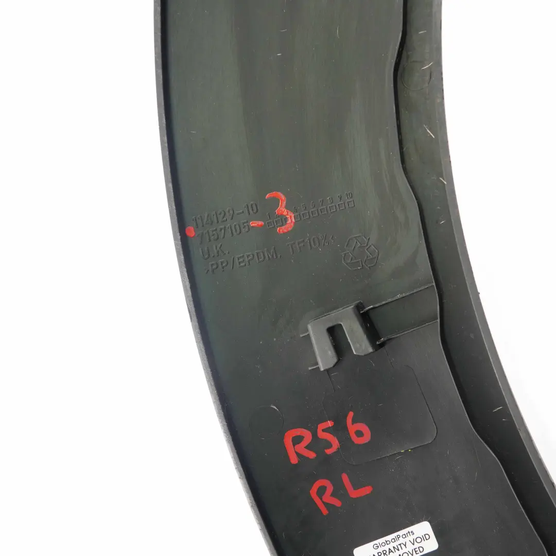  Tapacubos Mini R56 R57 R58 Extensión Trasera Izquierda - SKU 7157105-3 - Número de pieza 7157105