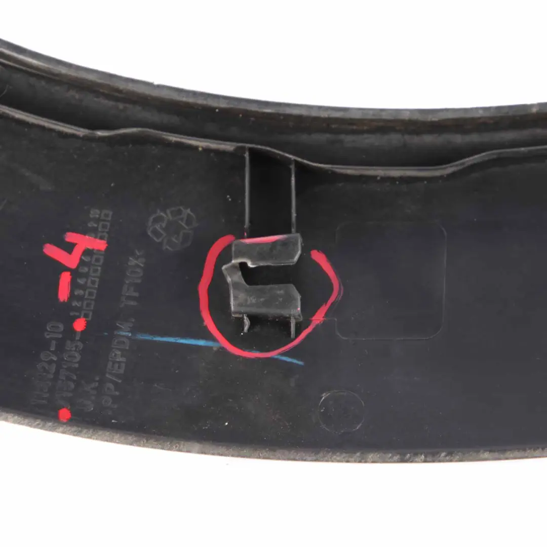  Passaruota Mini R56 R57 R58 Posteriore sinistro N/S Trim Extension Flare - SKU 7157105-4 - Numero di parte 7157105