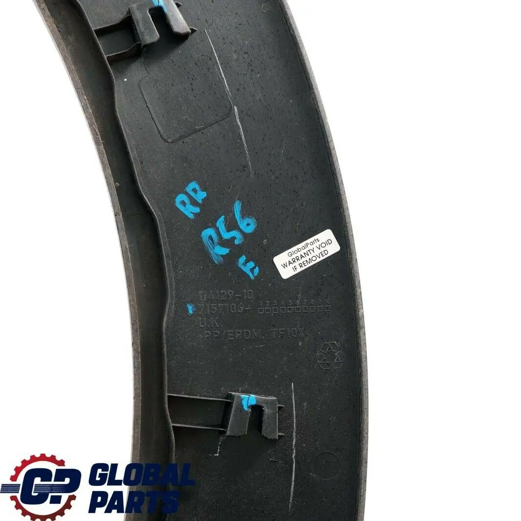 Mini Cooper One R56 R57 R58 Verbreiterung Seitenwand Hinten Rechts - SKU 7157106 - Teilenummer 7157106