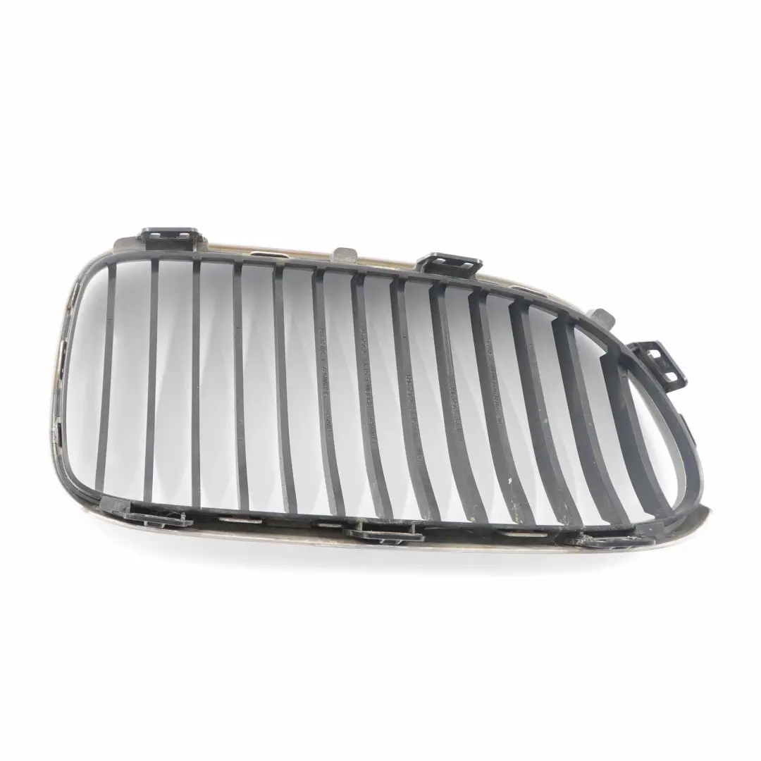 Front Grille BMW E92 E93 Kidney Frame Bumper Left N/S Chrome to with Part number 7157275 Front Grille BMW E92 E93 Kidney Frame Bumper Left N/S Chrome - SKU 7157275-2 - Part number 7157275