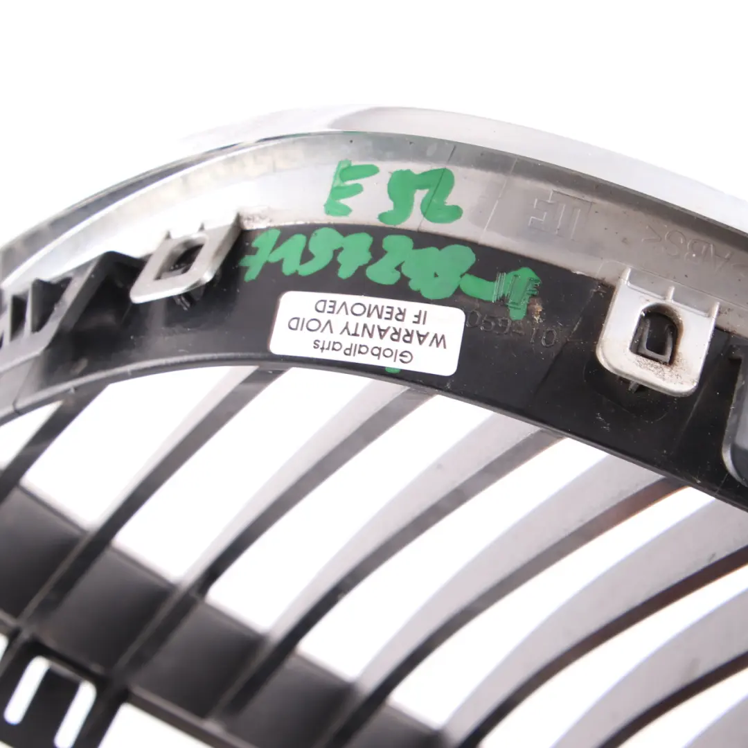 Front Bumper Grille BMW E90 E92 E93 1 Frame Right O/S Chrome 2712204 to with Part number 7157278 Front Bumper Grille BMW E90 E92 E93 1 Frame Right O/S Chrome 2712204 - SKU 7157278-1 - Part number 7157278