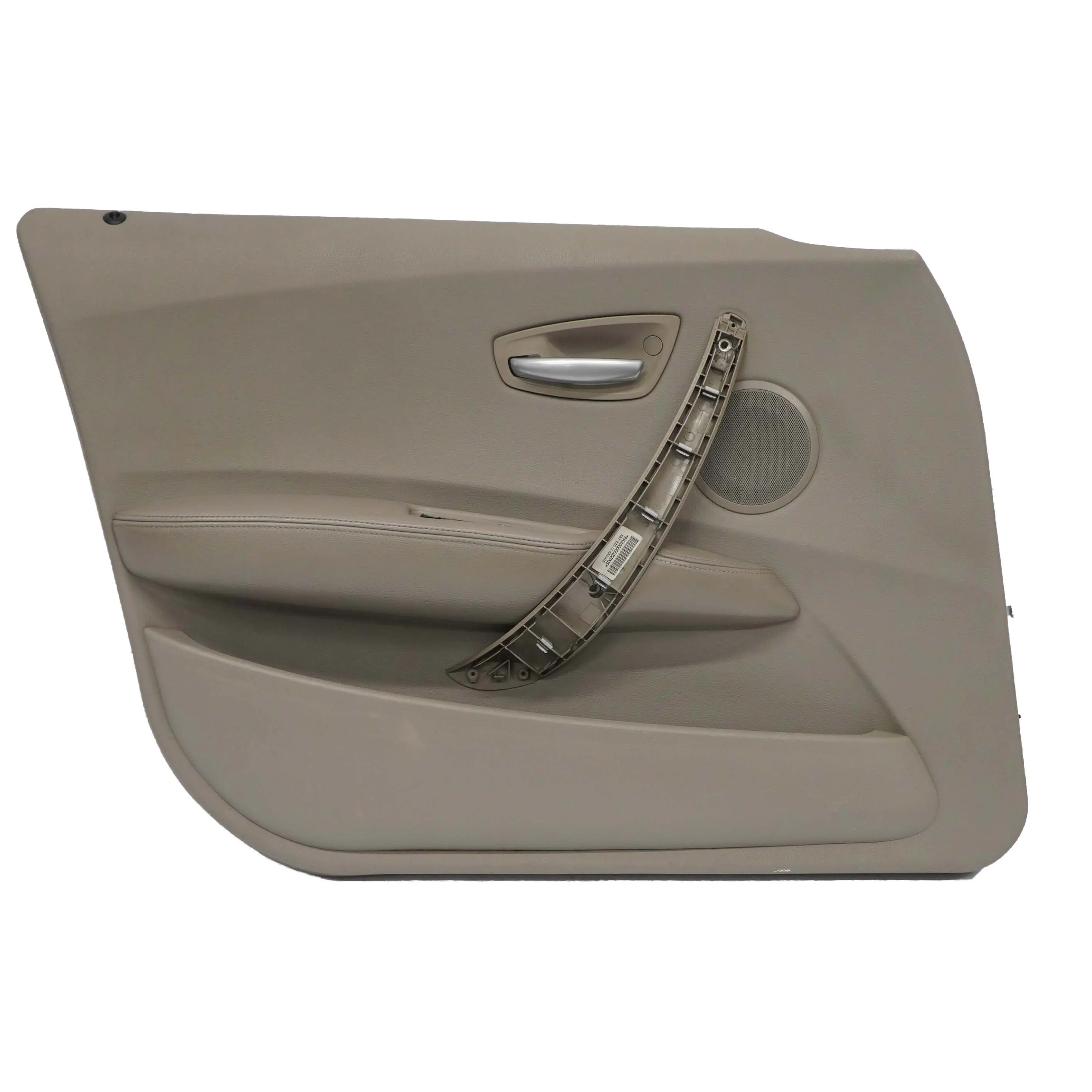 BMW E87 Pannello Porta Tessuto Davanti SX Beige Pelle