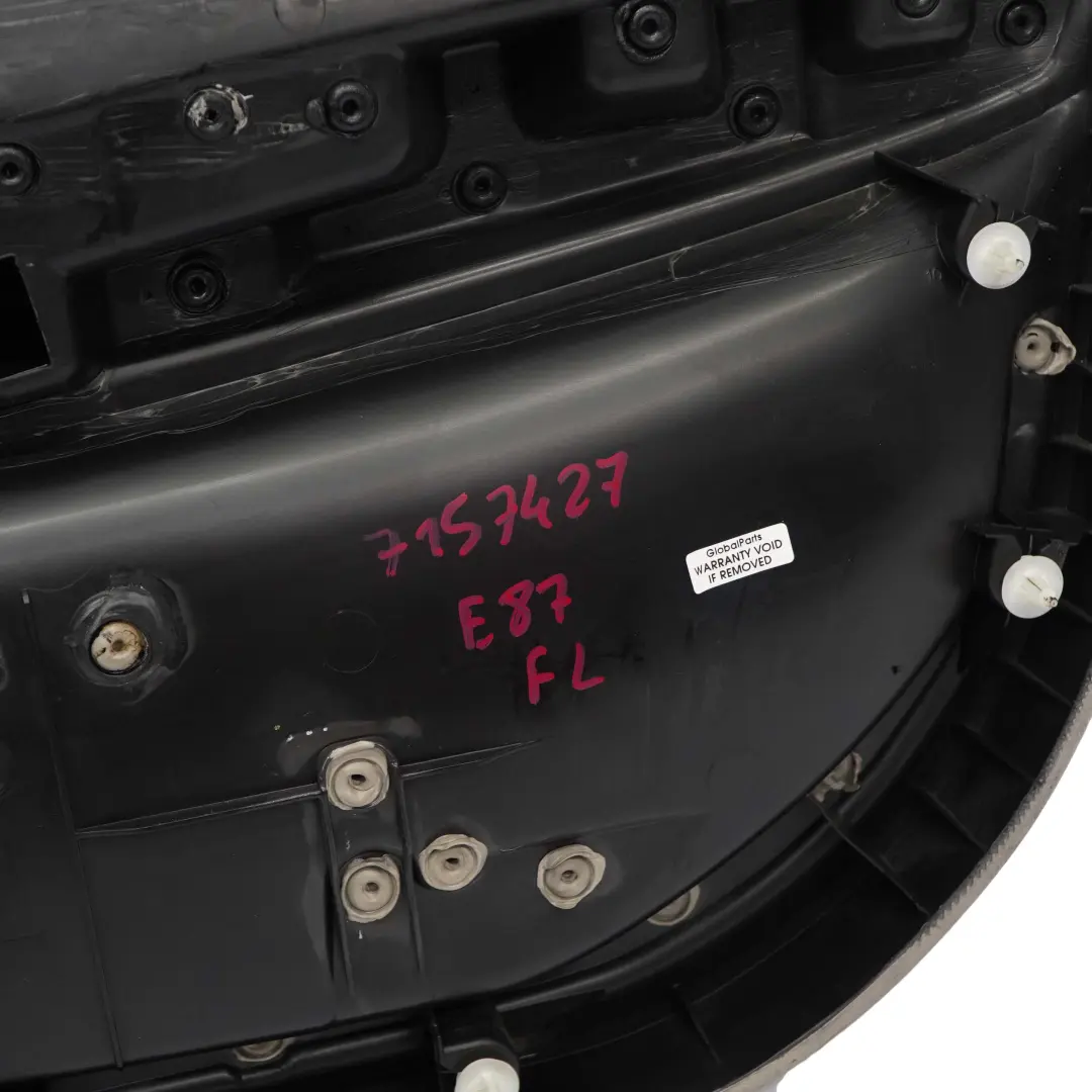 BMW E87 Boczek Drzwi Lewy Przedni Skóra Beż - SKU 7157427 - Numer Części 7157427
