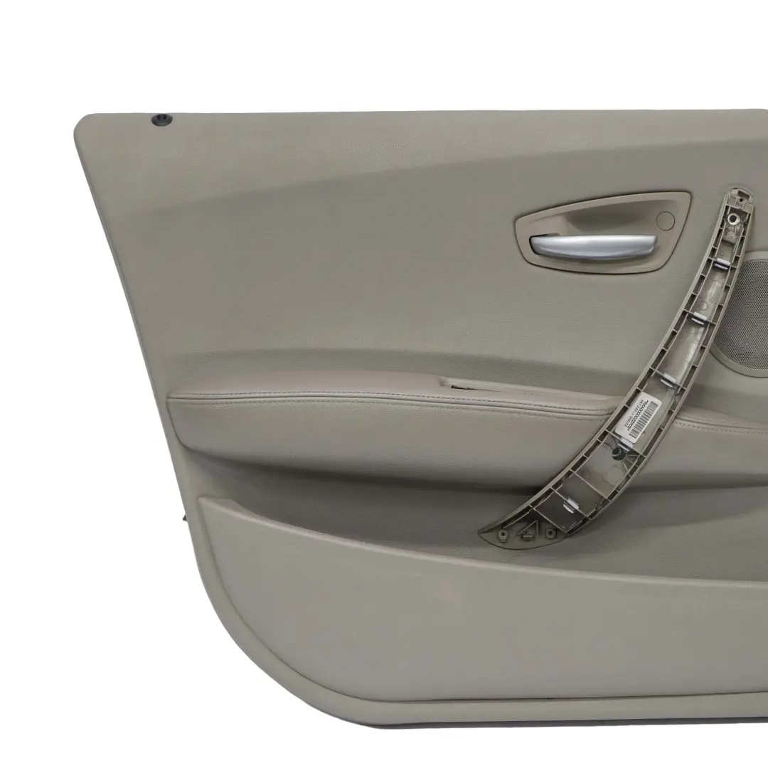 BMW E87 Delantero Izquierdo Panel Forro Tarjeta Puerta Cuero Beige - SKU 7157427 - Número de pieza 7157427