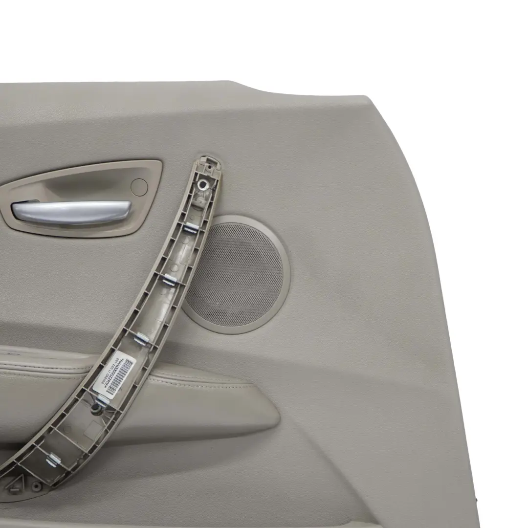 Pannello Porta Tessuto Davanti SX Beige Pelle per BMW E87 con numero di parte 7157427 BMW E87 Pannello Porta Tessuto Davanti SX Beige Pelle - SKU 7157427 - Numero di parte 7157427