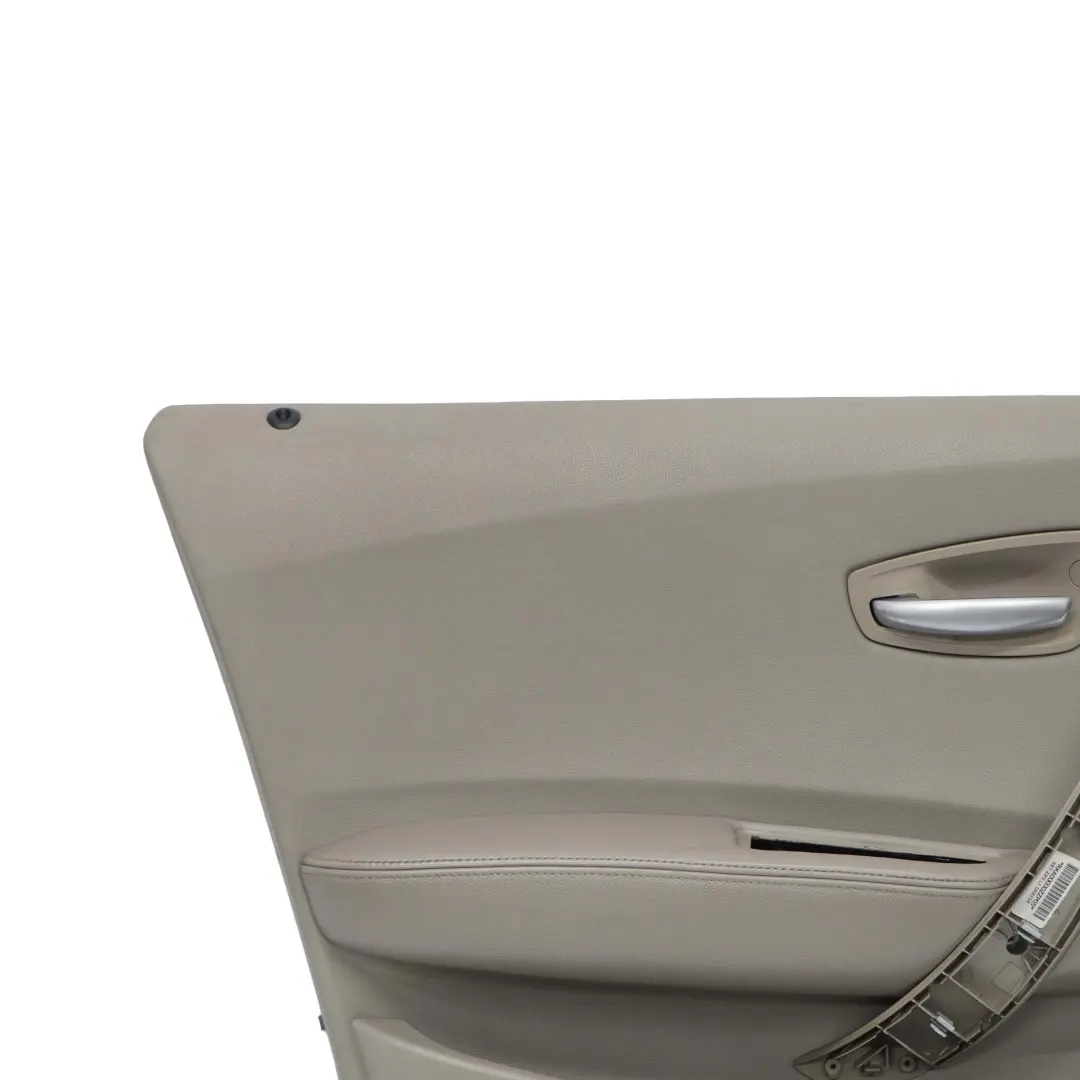 BMW E87 Pannello Porta Tessuto Davanti SX Beige Pelle - SKU 7157427 - Numero di parte 7157427
