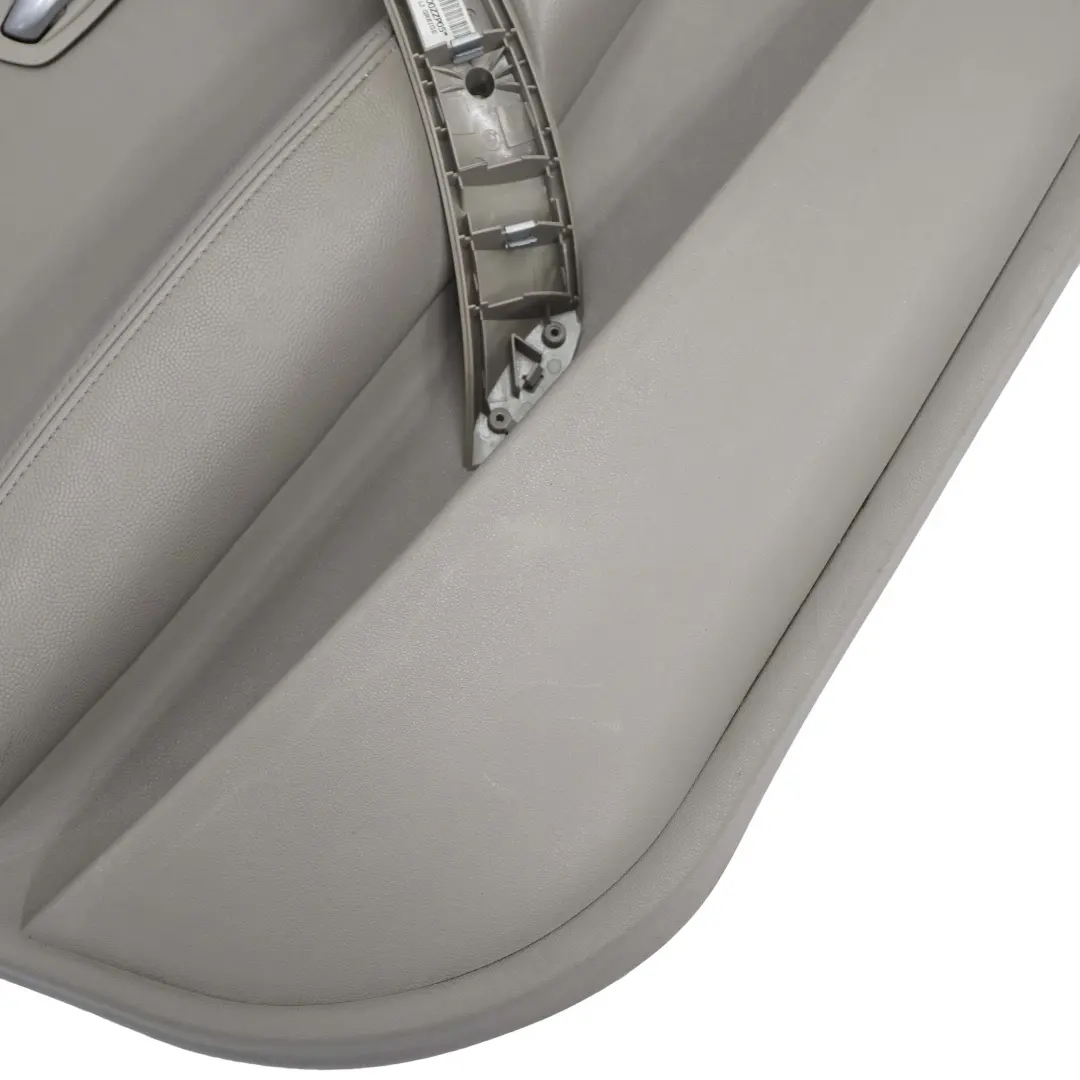BMW 1 Series E87 Front Left N/S Door Card Lining Panel Beige Leather - SKU 7157427 - Part number 7157427