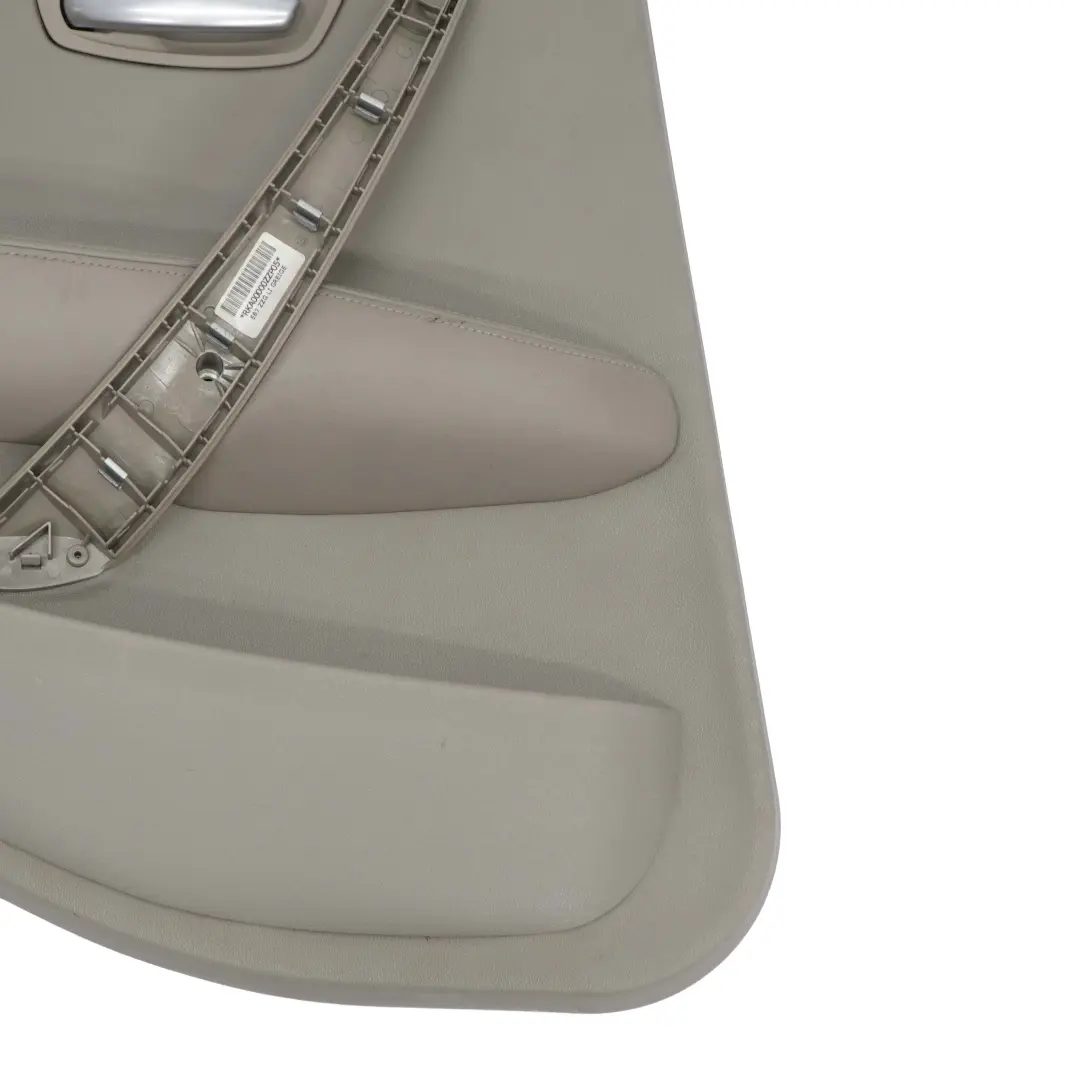 Left N/S Door Card Lining Panel Beige Leather to BMW 1 Series E87 Rear with Part number 7157431 BMW 1 Series E87 Rear Left N/S Door Card Lining Panel Beige Leather - SKU 7157431 - Part number 7157431