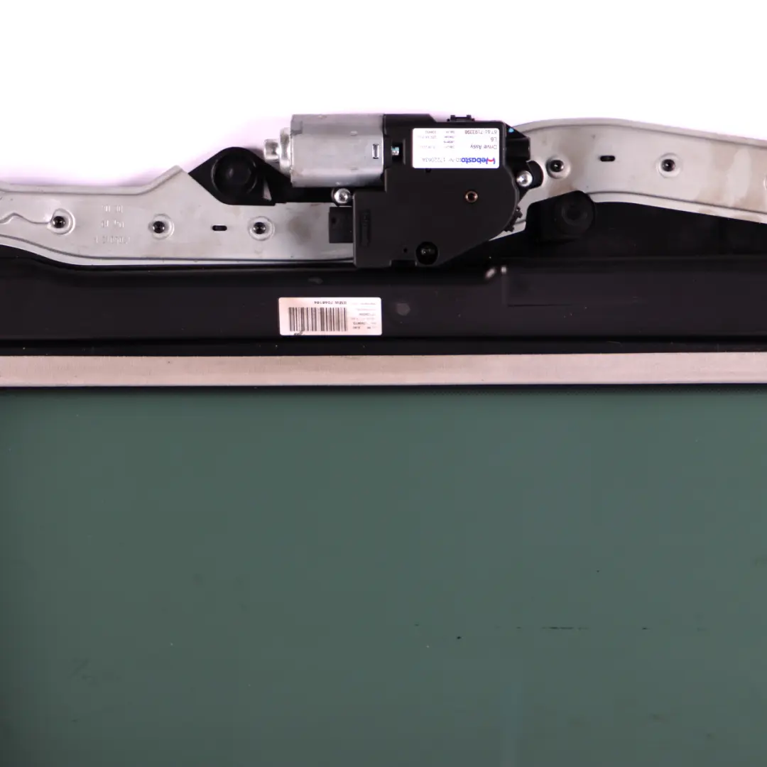 BMW 3 Series E90 Sliding Sunroof Sun Roof Frame Complete Glass Grey Roller - SKU 7157447 - Part number 7157447