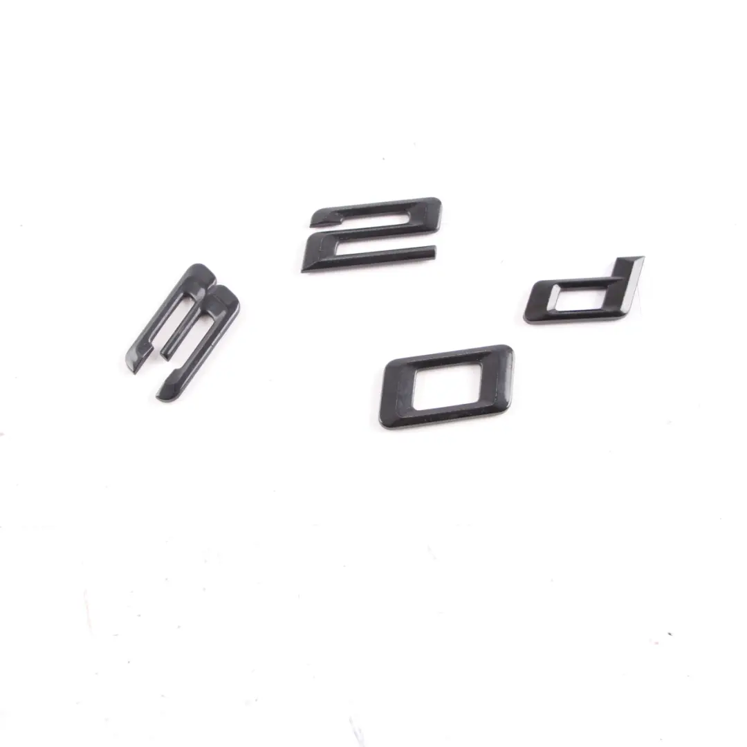 BMW E90 Stivale Posteriore Coperchio Bagagliaio Emblema Aderente 320D - SKU 7157558-1 - Numero di parte 7157558