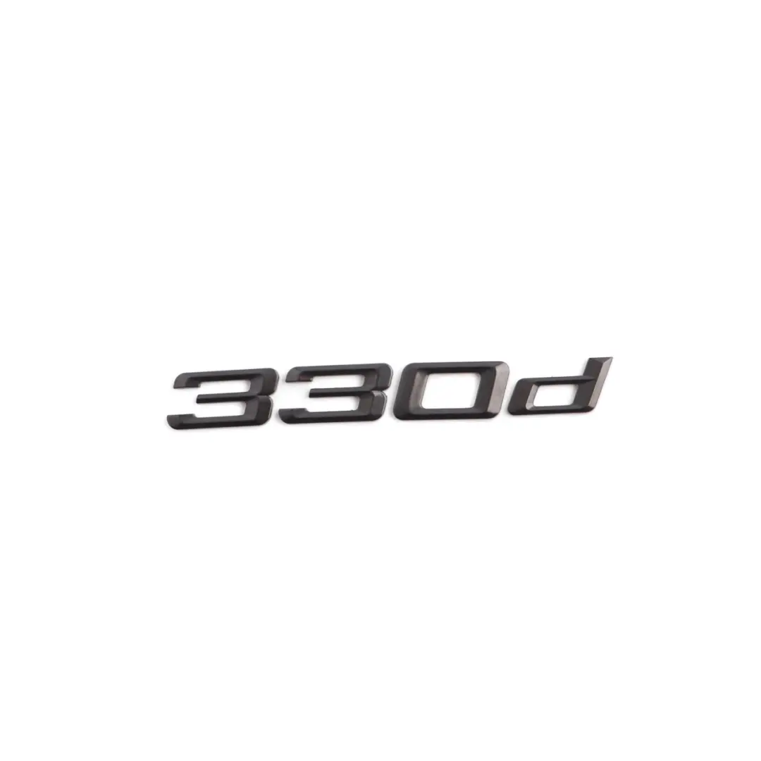 BMW 3 Reihe E90 330d Emblem geklebt hinten - 330D - 5114 - SKU 7157559-1 - Teilenummer 7157559