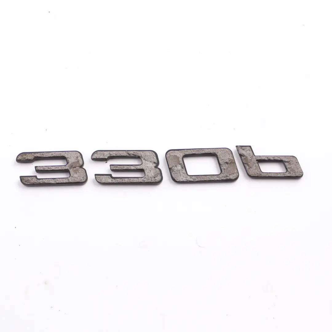 BMW 3 Reihe E90 330d Emblem geklebt hinten - 330D - 5114 - SKU 7157559-1 - Teilenummer 7157559